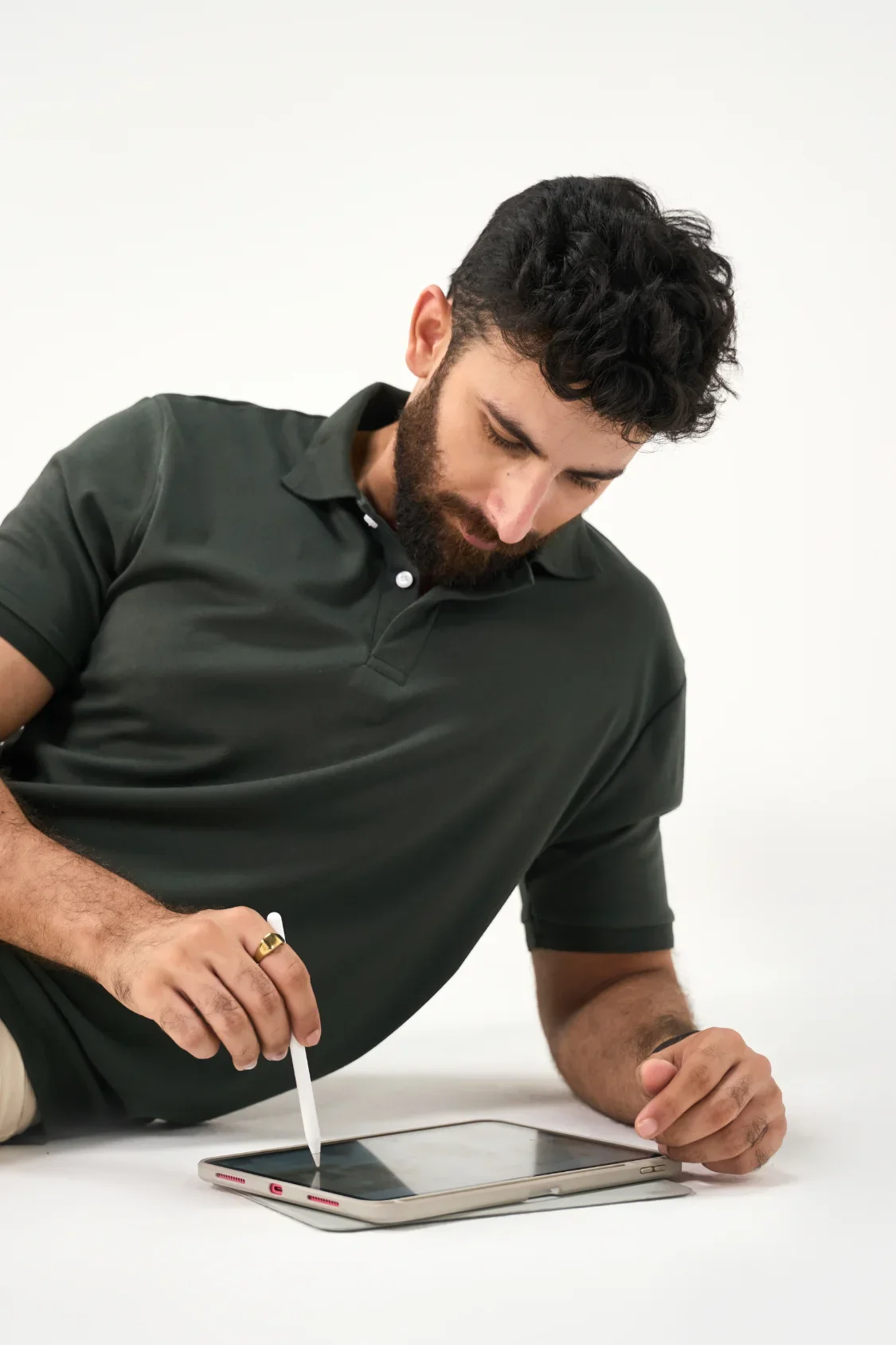 Anywear Polo - Deep Green - Image 5