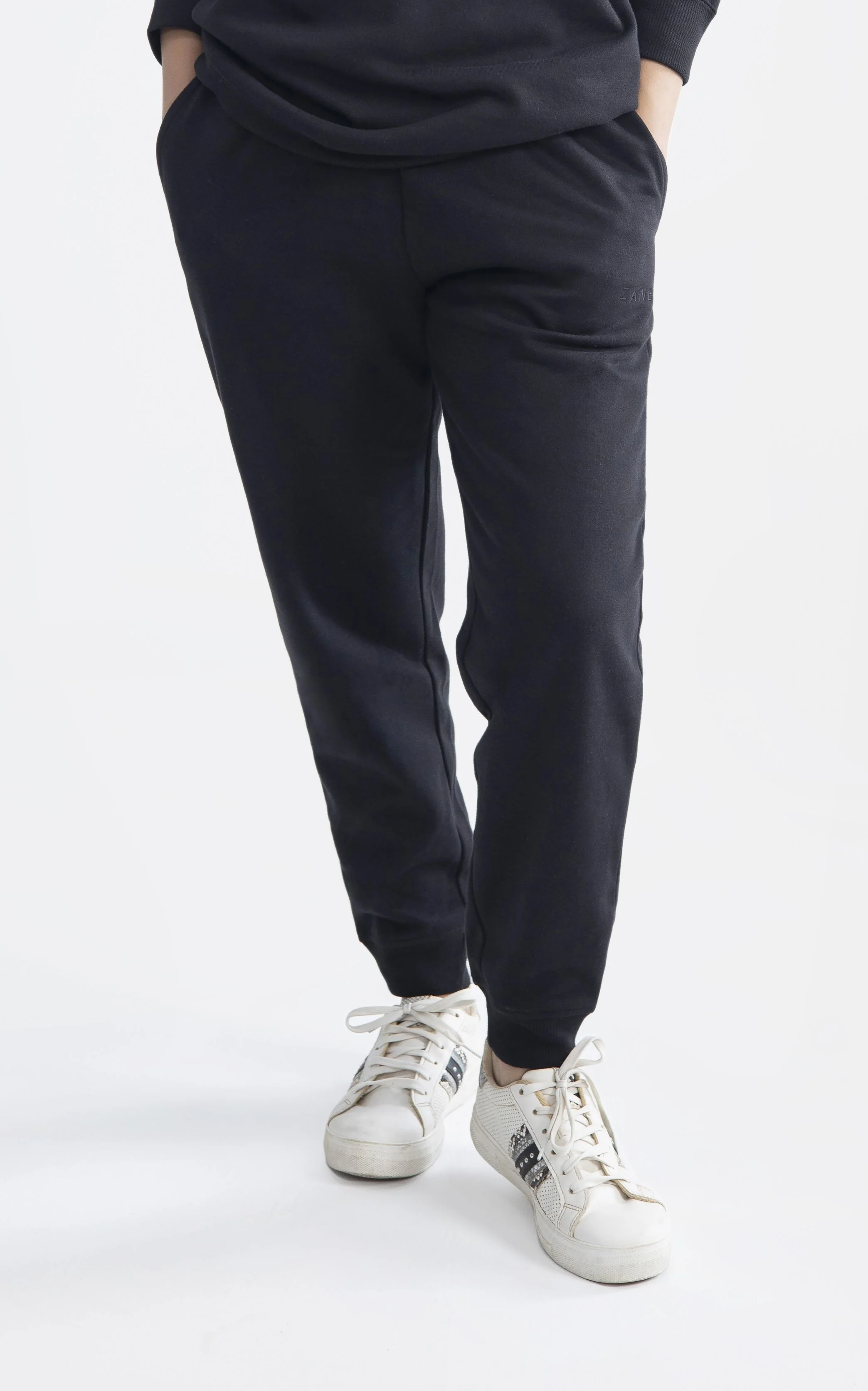 Smart Fit Fleece Sweatpants - Black