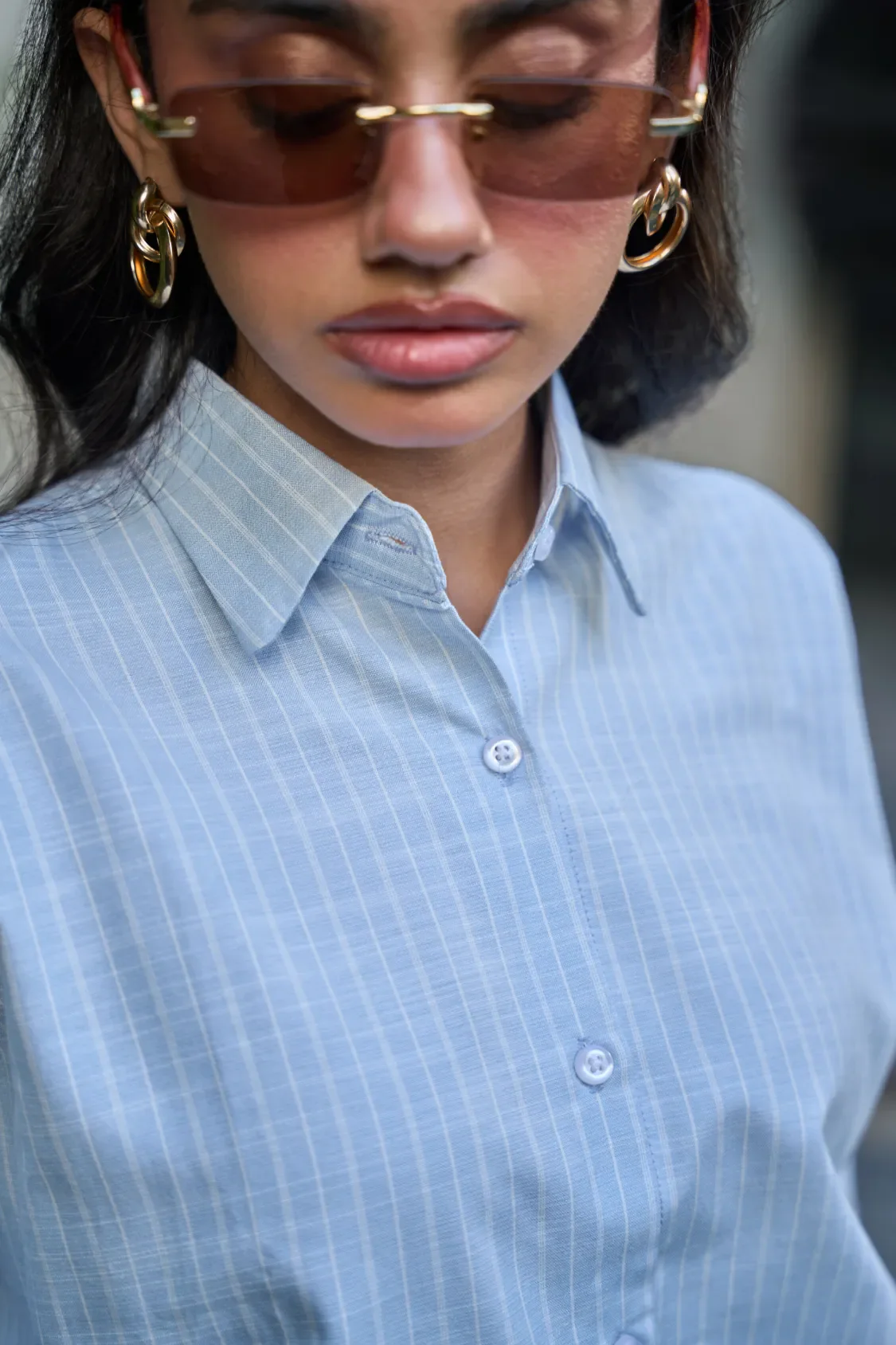 Cotton Candy Shirt - Baby Blue - Image 5