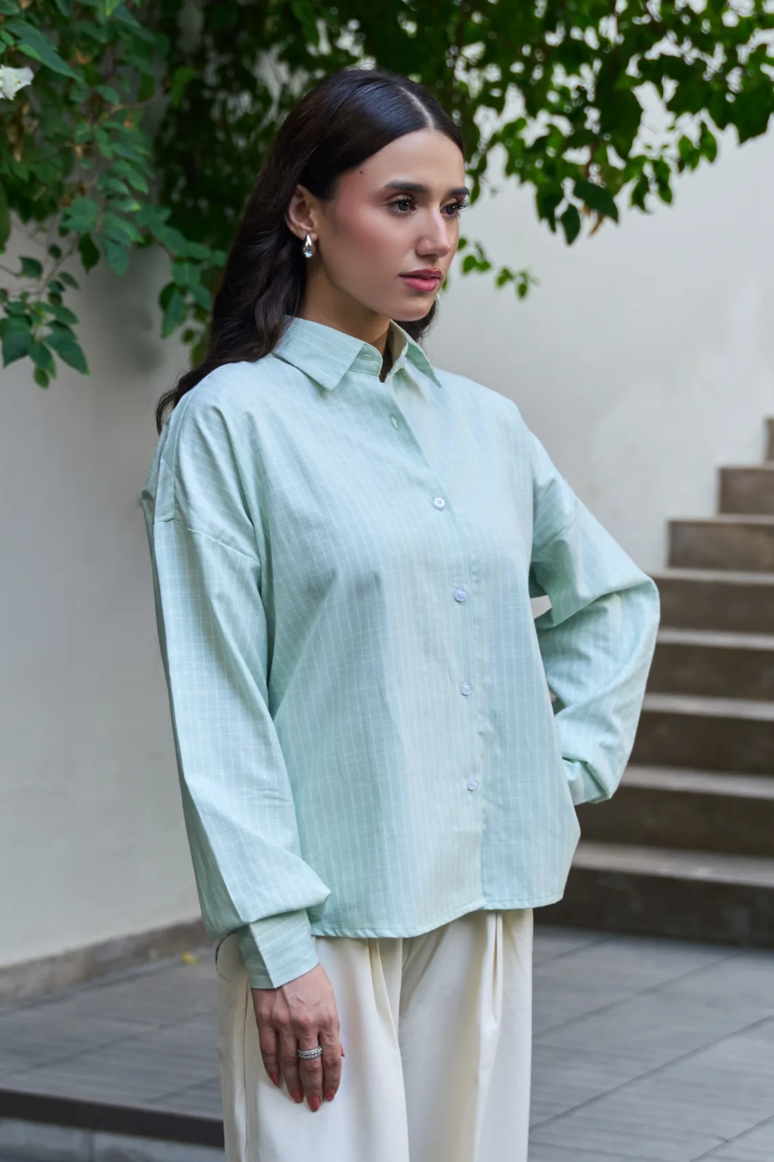 Cotton Candy Shirt - Pastel Green - Image 3