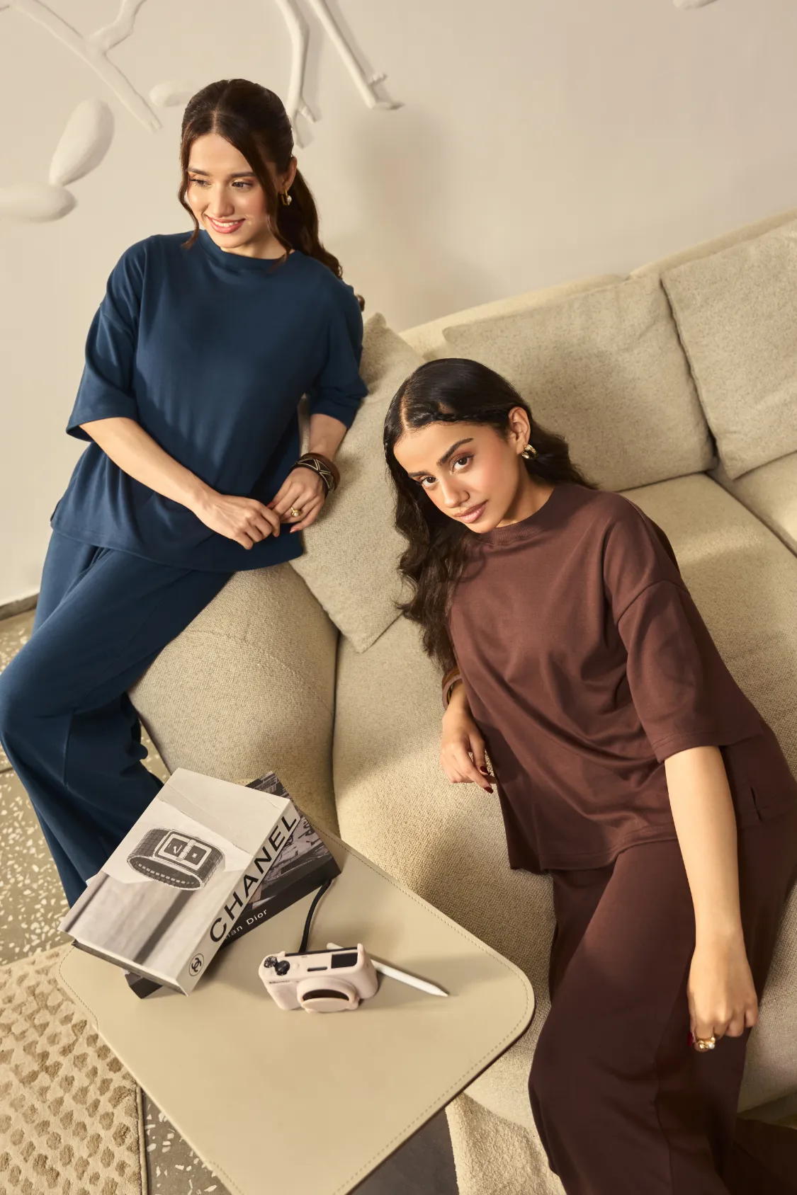 Everywear Co-Ord Set - Brown - Image 8