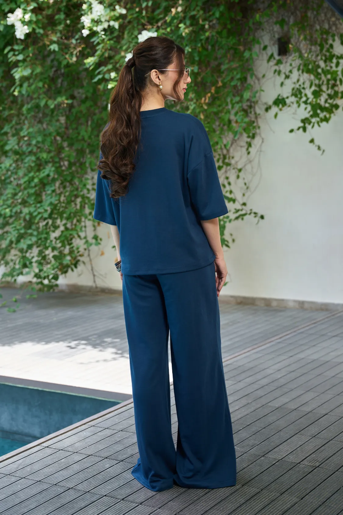 Everywear Co-Ord Set - Teal - Image 3