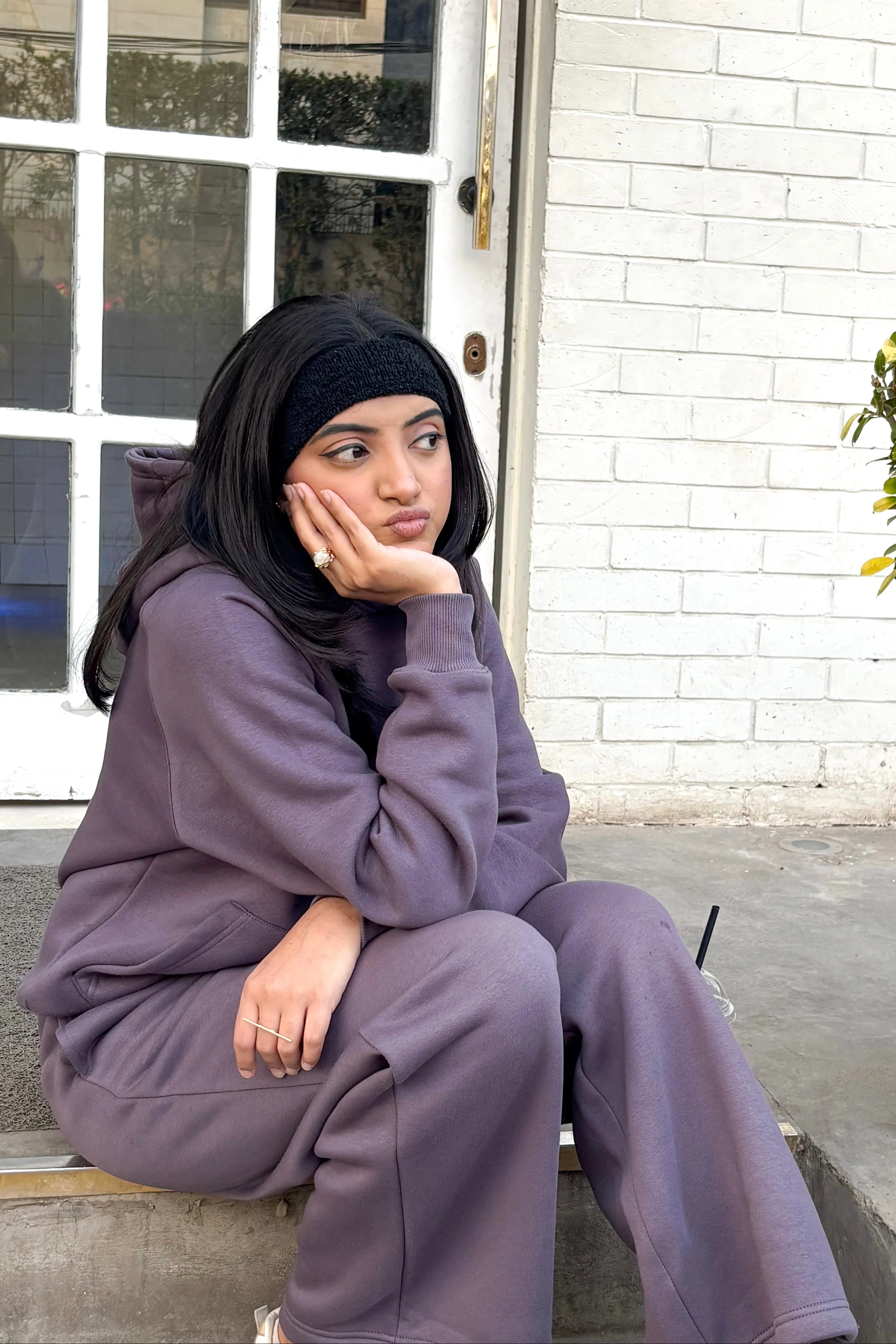 Everyday Hoodie Set - Ash Plum - Image 7
