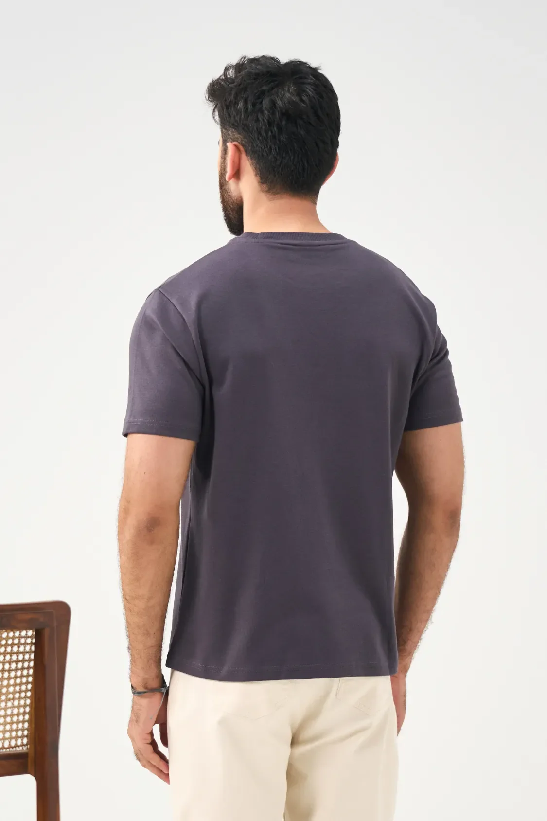 Lazy Tee - Smoked Plum - Image 3