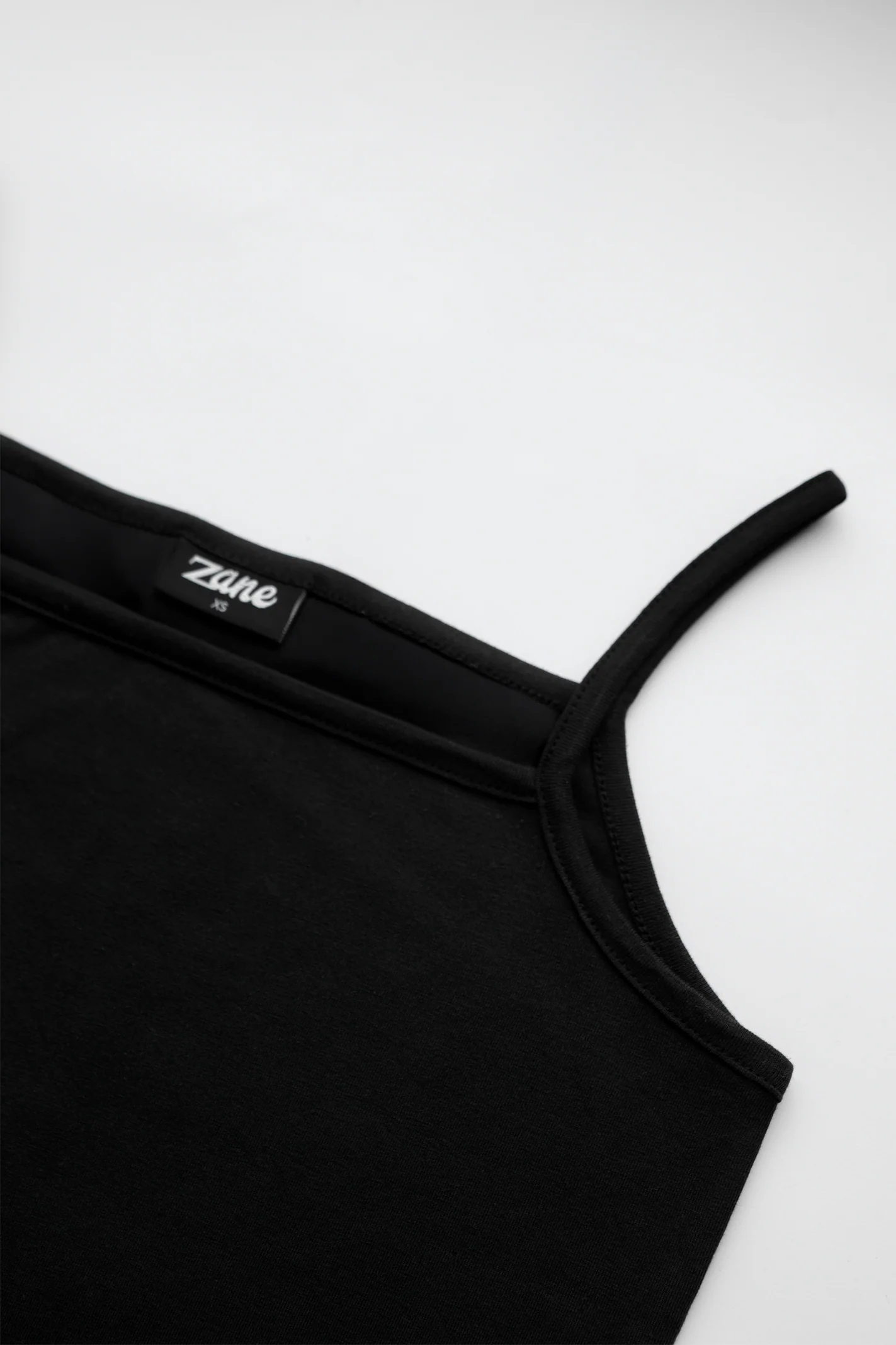 Slim Fit Camisole - Black - Image 4