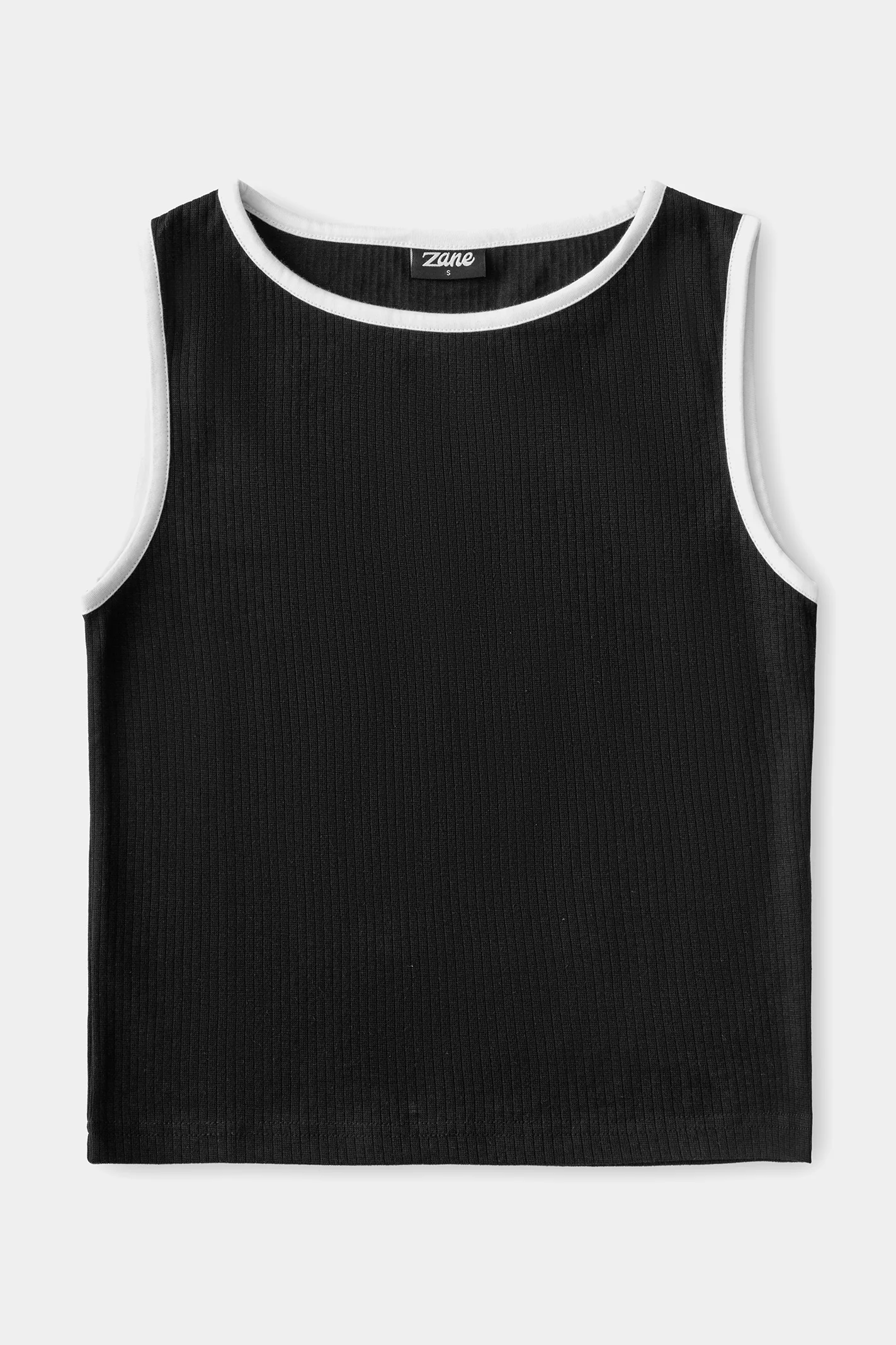 Women's Tank Top - Black and White