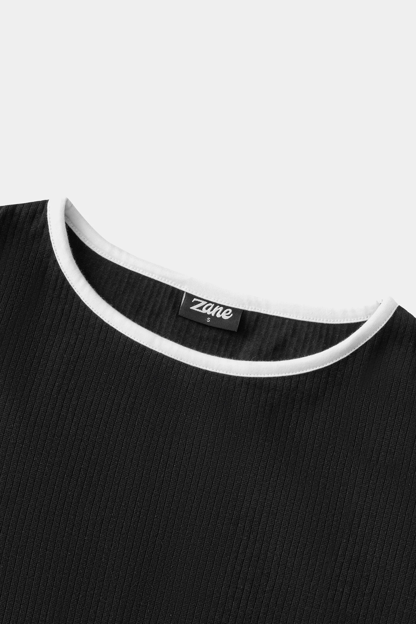 Women's Tank Top - Black and White - Image 2
