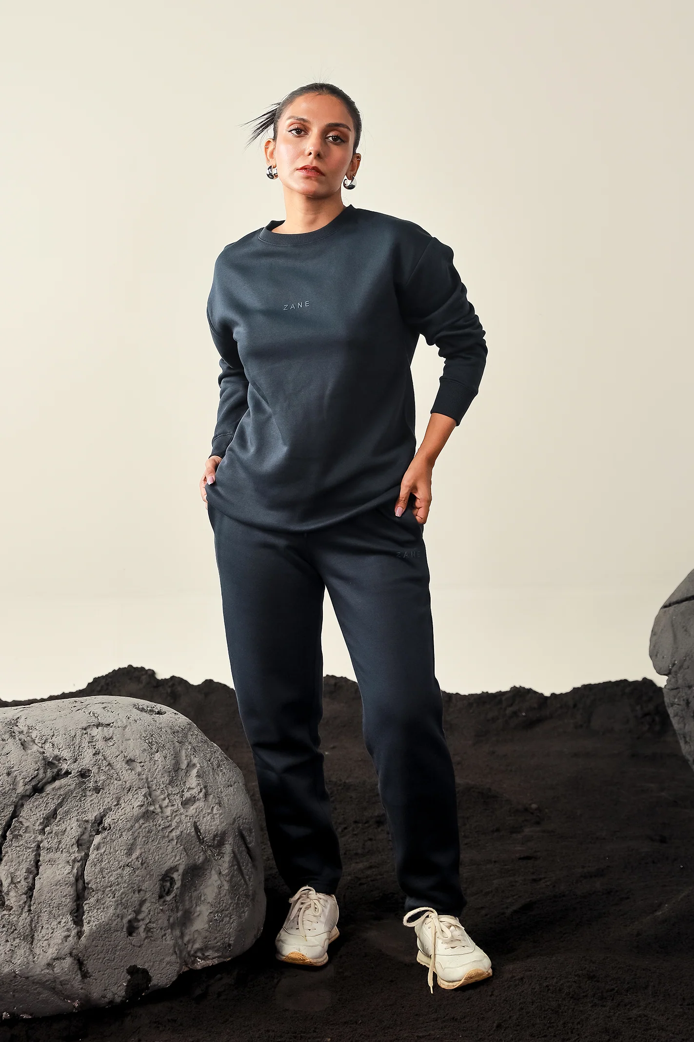 Women Sweatshirt - Navy - Image 4